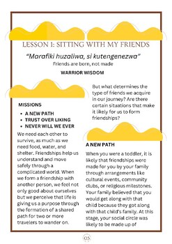 Preview of Sitting With My Friends (from I Know Who I Am, Do You?, Workbook #2)