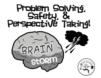Preview of Situational Problem Solving for Upper Grades - Brain Storm!