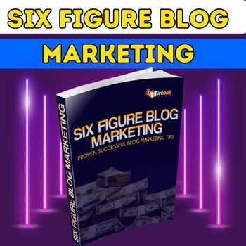 Preview of Six Figure Blog Marketing | Achieve Financial Success with Six Figure Blog |BOOK