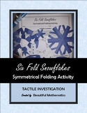 Six Fold Snowflakes Symmetrical Folding Activity