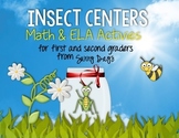 Six Insect Math and Literacy Centers