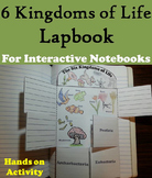 The Six Kingdoms of Life Interactive Notebook Foldable (Fu