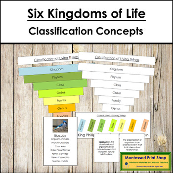 Preview of Six Kingdoms of Life - Classification Concepts