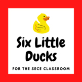 Six Little Ducks - Counting