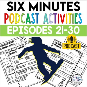How to Use Six Minutes Podcast Activities in Speech Therapy