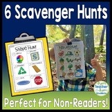 Six Preschool Scavenger Hunts: Preschool and Kindergarten 