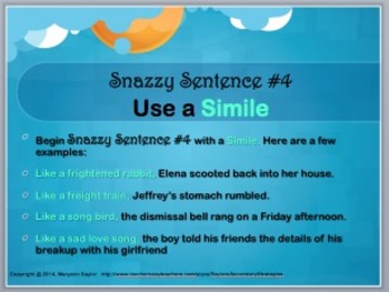 Sentence Beginnings and Sentence Variety for Better Writing | TpT