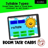 Six Syllable Type Review Boom Cards 