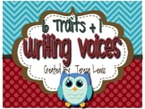 Six Traits (+1) of Writing Voices Owl Themed
