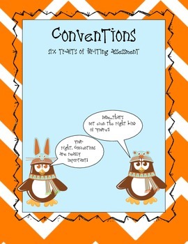 Preview of Six Traits of Writing Assessment Six: Conventions/CCSS Writing Assessment