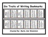 Six Traits of Writing Bookmarks