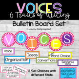 Six Traits of Writing Bulletin Board Set - VOICES