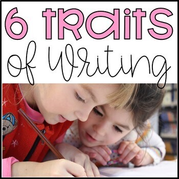 Preview of Six Traits of Writing Activities NO PREP Year Long Bundle