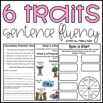 Six Traits of Writing: Sentence Fluency | TpT