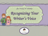 Six-Traits of Writing: Recognizing Your Writer's Voice