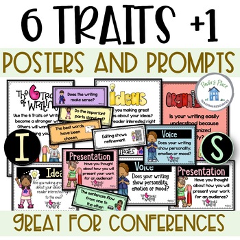 Preview of Six Traits of Writing Posters Prompts and Criteria
