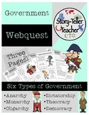 Six Types of Government Webquest (Monarchy, Democracy, Dic