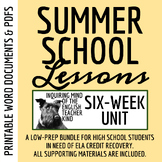 Six-Week Summer School Curriculum & Materials for English 