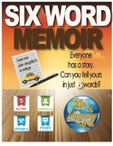 Editable: Six Word Memoir: A Writing Activity (Digital)
