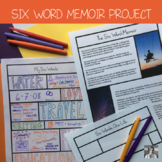 Six Word Memoir (Perfect for first week or Identity Unit)