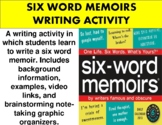 Six Word Memoir Writing Assignment