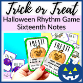 Sixteenth Note Trick or Treat Halloween Rhythm Game for Mu