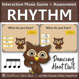 Sixteenth Notes Interactive Rhythm Game & Assessment {Danc