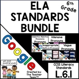 Sixth Grade Grammar Bundle , Language Standard L.6.1 | Goo