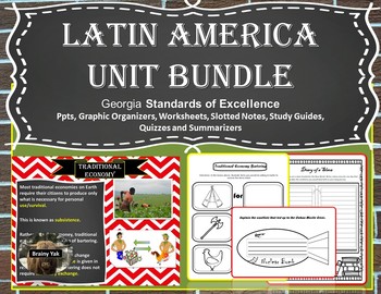 Preview of Latin America Unit Bundle (Sixth Grade)