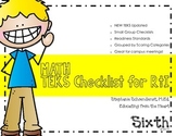 Sixth Grade Math TEKS Checklist