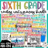Sixth Grade Reading Unit Bundle Ghost Freak the Mighty The