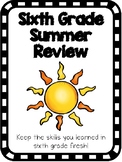 Sixth Grade Summer Review Packet: 40 days of ELA and Math,