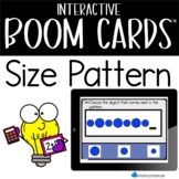 Size Pattern Boom Cards (Back to School)