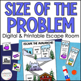 Size of Problem Escape Room Cooperative Learning Activity 