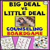 Size of Problems Gameboard; Big Deal / Little Deal for Emo