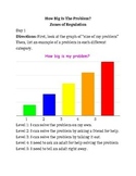 Size of my problem/reaction lesson & activities