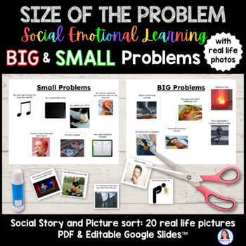 Preview of Size of the Problem | Big vs. Small Problems | Social Emotional Learning