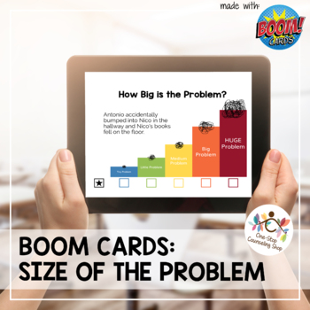 Preview of Size of the Problem Boom Cards