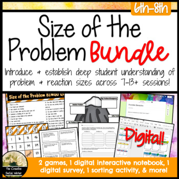 Preview of Size of the Problem Bundle 6th-8th