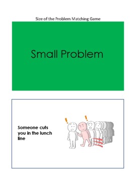 Preview of Size of the Problem Matching Game
