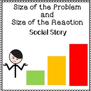 Preview of Size of the Problem Size of the Reaction Social Story