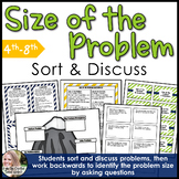 Size of the Problem Activity Sorting and Discussion