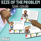 Size of the Problem Task Cards | Behavior Task Cards 