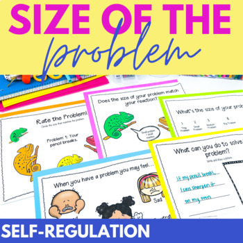 Preview of Counseling Activities for Self-Regulation and Size of the Problem and Reaction