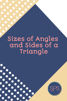 Preview of Ordering Big to Small triangle sides/angles: Notes and Homework