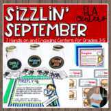 Sizzlin' September Literacy Centers + DIGITAL Bundle