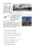 Skateboarding comprehension, discussion and creative desig