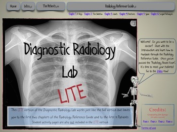 Preview of Skeletal System - Diagnostic Radiology Lab LITE