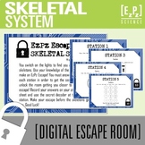 Skeletal System Escape Room Activity | Science Review Game