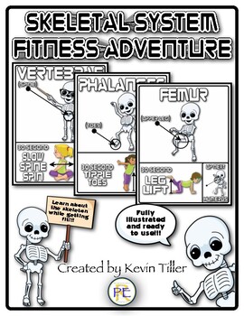 Preview of Skeletal System Fitness Adventure
